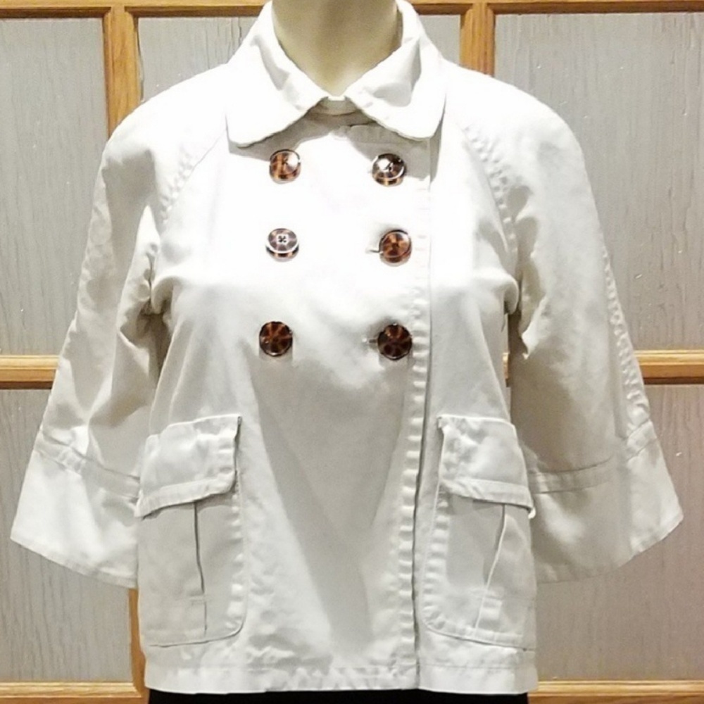 Old navy double-Breated cotton jacket